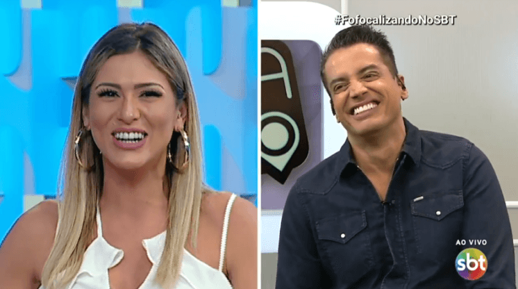 Ao vivo no SBT, Leo Dias revela o que fez com ex-namorado durante briga