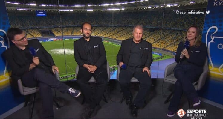 Em tom de choro, Esporte Interativo encerra transmissão da Champions com incerteza