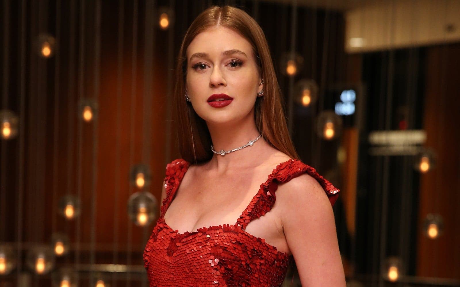 A atriz Marina Ruy Barbosa (Foto: TV Globo/Mireya Acierto) A atriz Marina Ruy Barbosa (Foto: TV Globo/Mireya Acierto)