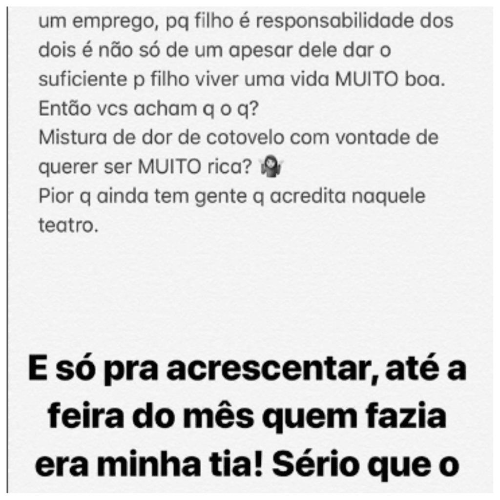 Prima do cantor Wesley Safadão resolveu entrar na briga 
