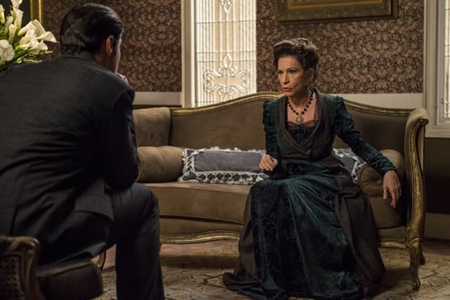 Lady Margareth (Nathalia do Vale) em cena de Orgulho e Paixão (Foto: Globo/Mauricio Fidalgo)
