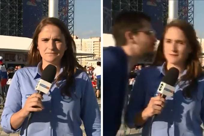 Repórter da Globo que sofreu assedio ficou em choque com a própria reação: "Temos que reagir"