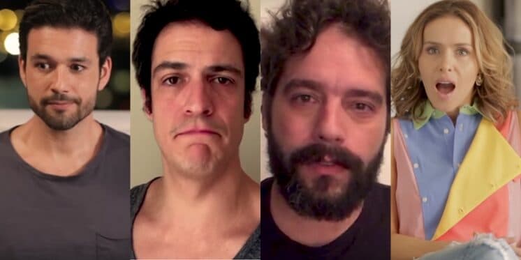 Atores de Apocalipse se juntam com os da Globo e fazem revelações