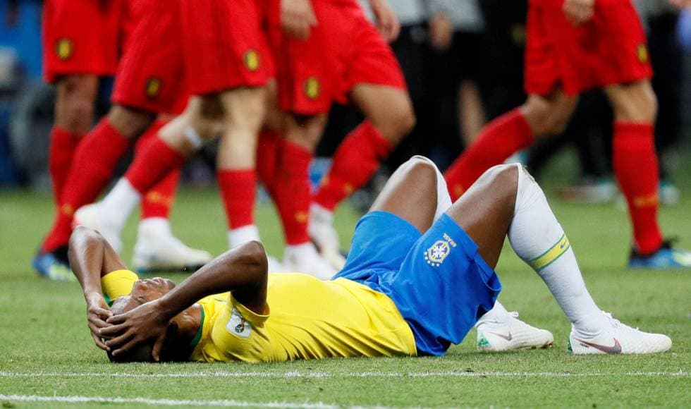 Brasil eliminado Bélgica Copa do Mundo (Foto: Reprodução) Brasil eliminado Bélgica Copa do Mundo (Foto: Reprodução)