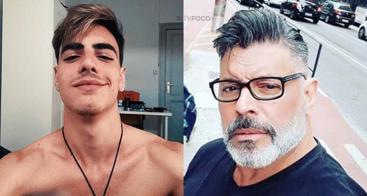 Alexandre e Mayã Frota (Foto: Montagem/TV Foco