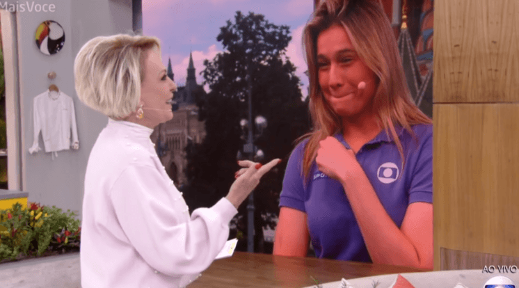 Ana Maria Braga tenta "aprofundar" amizade com Fernanda Gentil