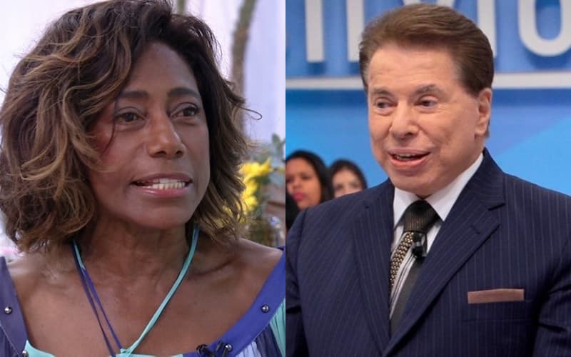 Gloria Maria e Silvio Santos (Foto: Divulgação/Reprodução) Gloria Maria e Silvio Santos (Foto: Divulgação/Reprodução)