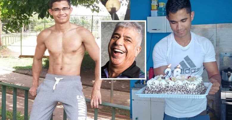 Clebson Teixeira, o rapaz que conquistou o coração de Lulu Santos (Foto: Reprodução / Ideal Notícias)