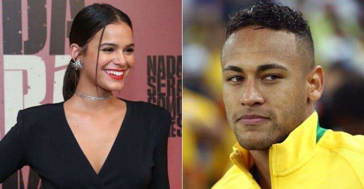 Neymar faz pausa nos treinos e manda recado para Bruna Marquezine
