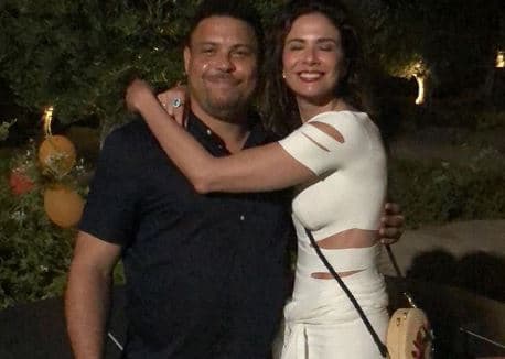 Apresentadora se encontro com Ronaldo (Foto: Reprodução/Instagram)