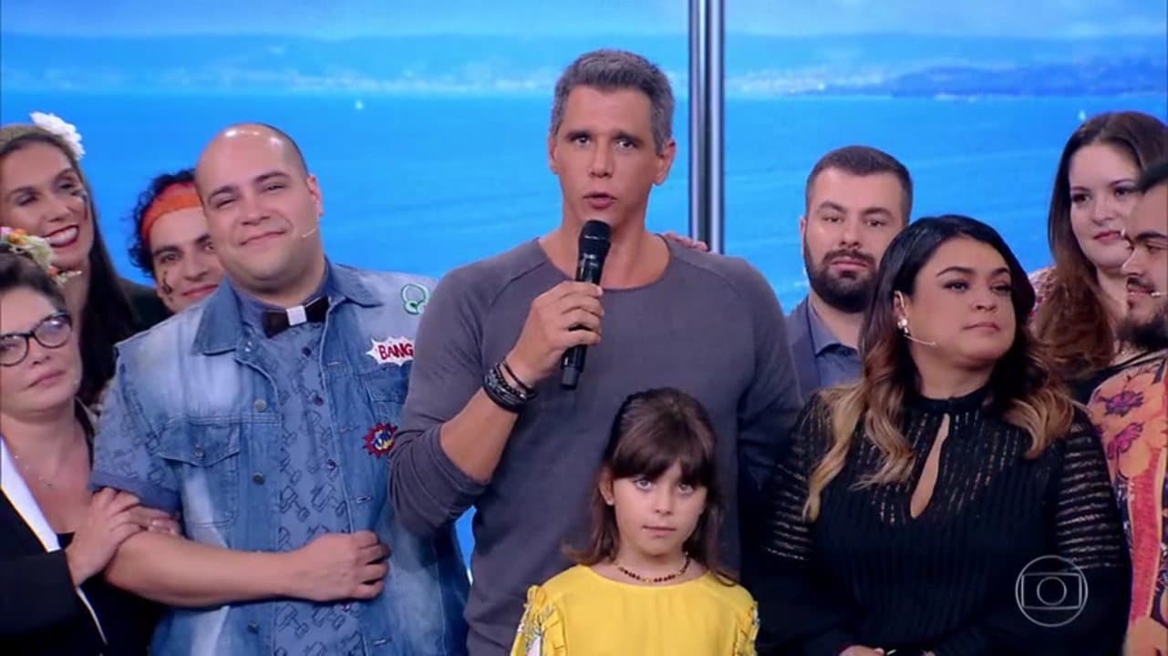 Márcio Garcia e os convidados do Tamanho Família (Foto: Reprodução/Globo) Márcio Garcia e os convidados do Tamanho Família (Foto: Reprodução/Globo)