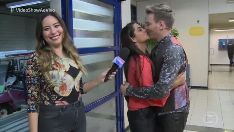 Ex Record, Thais Fersoza aparece ao vivo na Globo e recebe alfinetada de Michel Teló