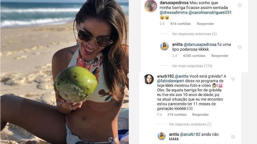 Anitta responde seguidores (Foto: Reprodução) Anitta responde seguidores (Foto: Reprodução)