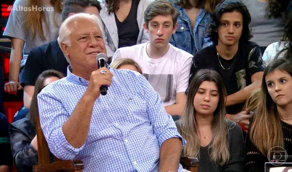 Antonio Fagundes no Altas Horas (Foto: Globo) Antonio Fagundes no Altas Horas (Foto: Globo)