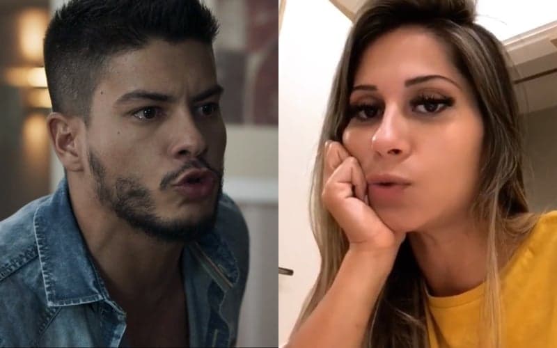 Arthur Aguiar e Mayra Cardi (Foto: Reprodução)