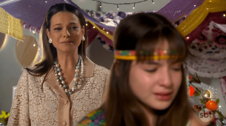 Fora da trama, Milena Toscano comenta cena emocionante de As Aventuras de Poliana: "chorei de novo"