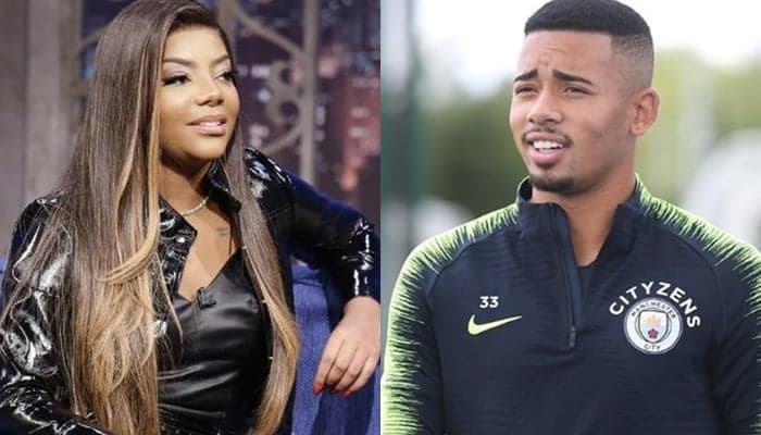 Ludmilla está conhecendo melhor o jogador Gabriel Jesus. (Foto: Reprodução)