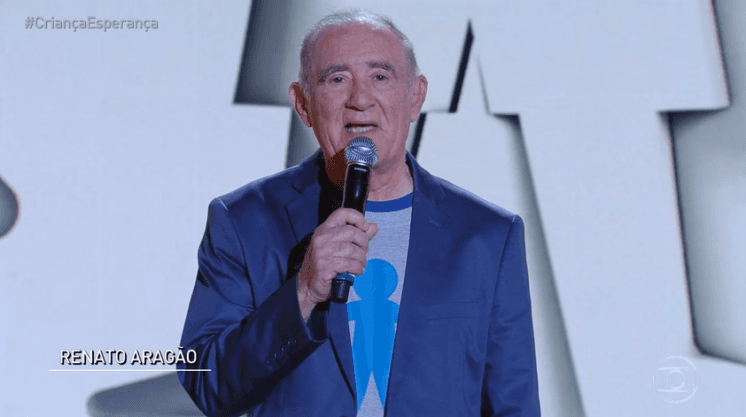 Renato Aragão é colocado de escanteio no Criança Esperança e vira 'figurante de luxo' da campanha global