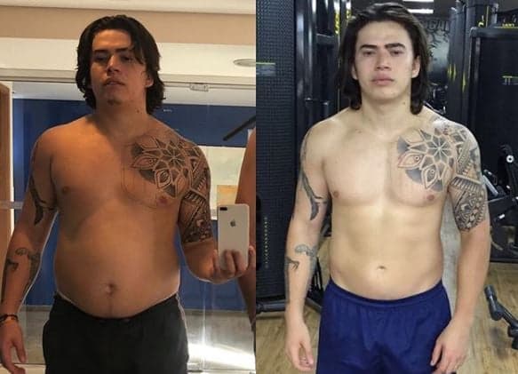 Confira o antes e depois de Whindersson Nunes (Foto: Reprodução/Instagram) Confira o antes e depois de Whindersson Nunes (Foto: Reprodução/Instagram)