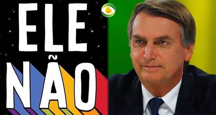 Campanha Ele Não atinge esfera internacional (Foto: Montagem/TV Foco) Campanha Ele Não atinge esfera internacional (Foto: Montagem/TV Foco)