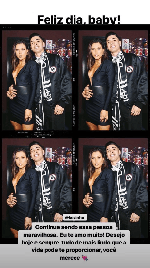 Flávia Pavanelli e Kevinho (Foto: Reprodução/Instagram)