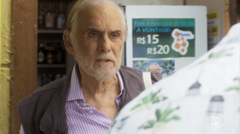 Nestor (Francisco Cuoco) em cena de Segundo Sol (Foto: Reprodução/Globo) Nestor (Francisco Cuoco) em cena de Segundo Sol (Foto: Reprodução/Globo)