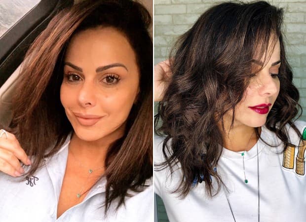Antes e depois: Viviane Araújo para O Sétimo Guardião (Foto: Reprodução/Instagram) Antes e depois: Viviane Araújo para O Sétimo Guardião (Foto: Reprodução/Instagram)
