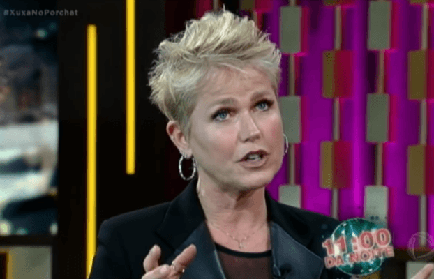Xuxa em entrevista a Fábio Porchat na Record (Foto: Divulgação). Xuxa em entrevista a Fábio Porchat na Record (Foto: Divulgação).