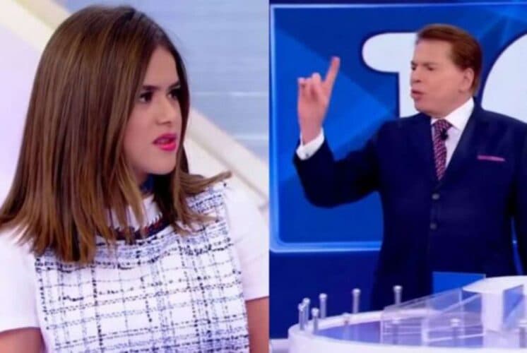 Silvio Santos expõe Maisa Silva e faz brincadeira sobre a virgindade da apresentadora