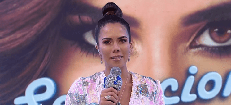 Apresentadora da RedeTV, Dani Albuquerque sofre apuros em programa e pede por socorro