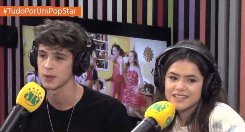João Guilherme e Maisa Silva (Foto: Reprodução)