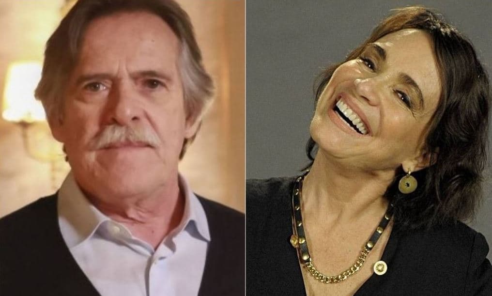 José de Abreu e Regina Duarte (Foto: Montagem) José de Abreu e Regina Duarte (Foto: Montagem)