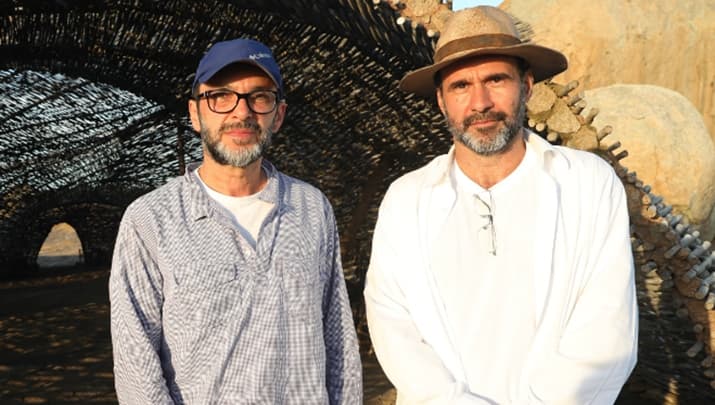Diretor José Luiz Villamarim e o autor George Moura. (Foto: Divulgação) Diretor José Luiz Villamarim e o autor George Moura. (Foto: Divulgação)