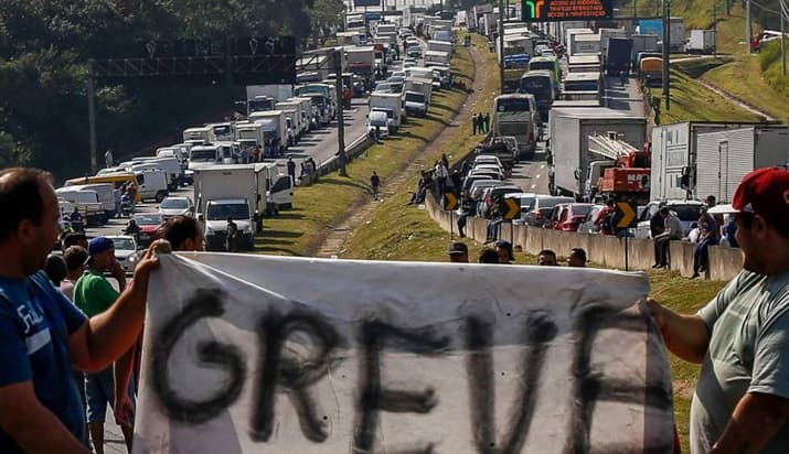 Greve dos caminhoneiros ocorreu em maio. (Foto: Divulgação) Greve dos caminhoneiros ocorreu em maio. (Foto: Divulgação)