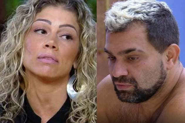 Catia Paganote e Evandro Santo - (Reprodução/PlayPlus) Catia Paganote e Evandro Santo - (Reprodução/PlayPlus)