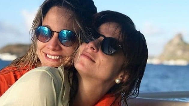 Fernanda Gentil dispara para esposa: "Um 2019 com tudo o que a Priscila quiser, menos mulheres, só eu"
