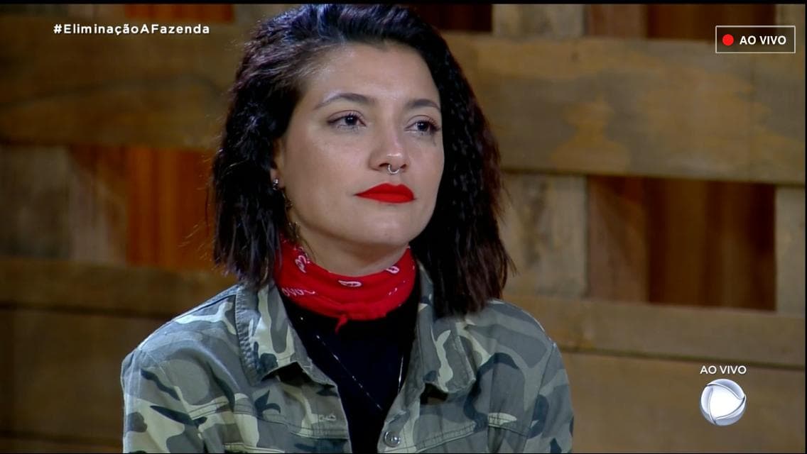 Gabi Prado ao ser eliminada em A Fazenda 10 Gabi Prado ao ser eliminada em A Fazenda 10