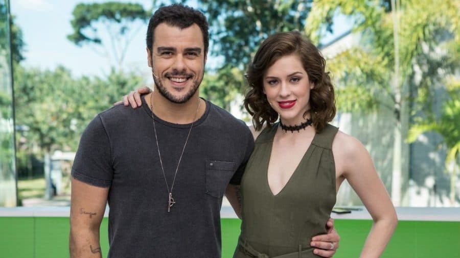 Joaquim Lopes e Sophia Abrahão (Foto: Divulgação/Globo) Joaquim Lopes e Sophia Abrahão (Foto: Divulgação/Globo)