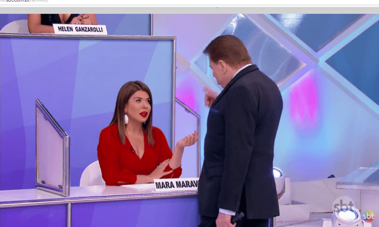 Mara Maravilha é "rejeitada" por equipe do Jogo dos Pontinhos