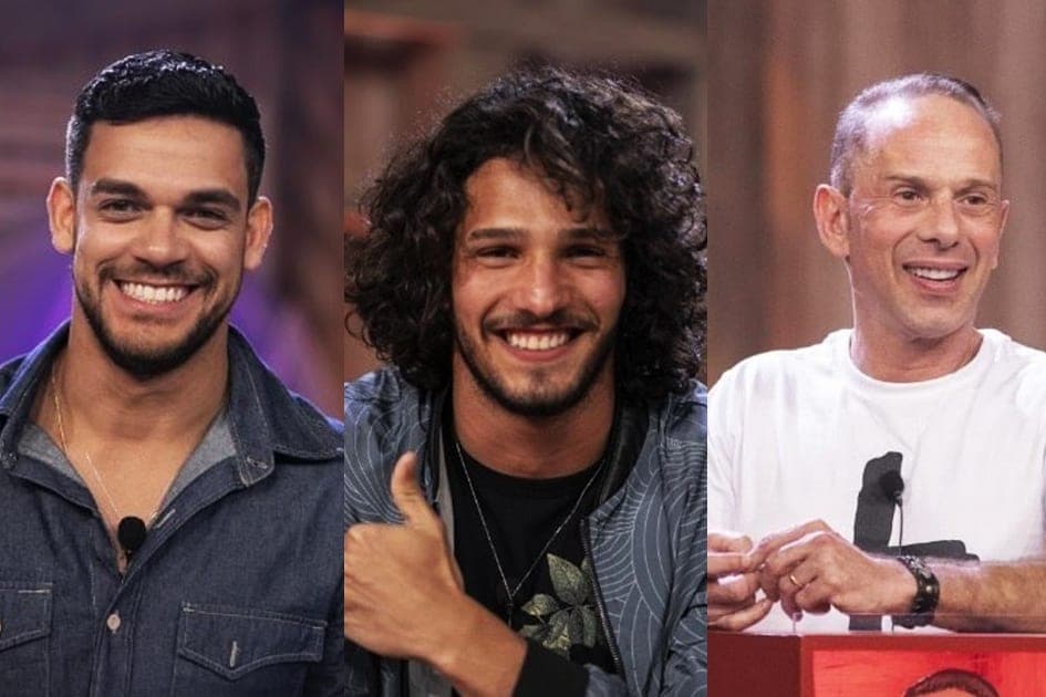 Caíque Aguiar, João Zoli e Rafael Ilha (Foto: Reprodução) Caíque Aguiar, João Zoli e Rafael Ilha (Foto: Reprodução)