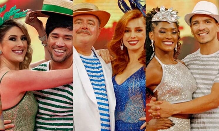 Dani Calabresa, Erika Januza e Leo Jaime disputam a final do Dança dos Famosos
