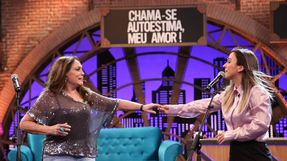 Tatá Werneck e Susana Vieira (Foto: Gianne Carvalho/Divulgação Multishow) Tatá Werneck e Susana Vieira (Foto: Gianne Carvalho/Divulgação Multishow)