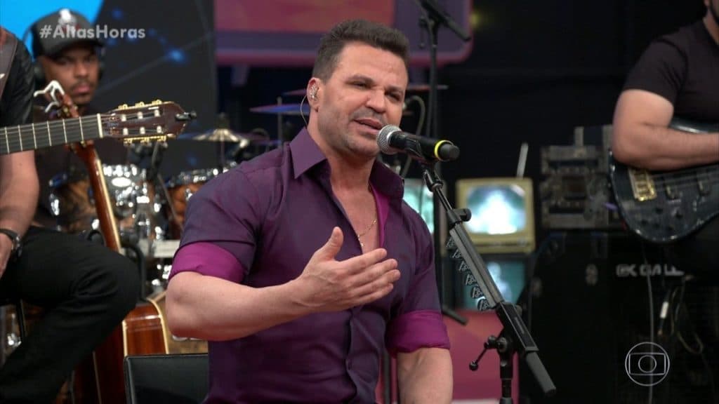 Na Globo, Eduardo Costa revela seu verdadeiro nome e dá explicação inusitada