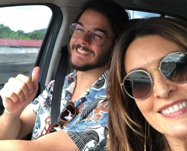Fátima Bernardes presenteia o namorado com algo inusitado e reação de Túlio Gadêlha choca