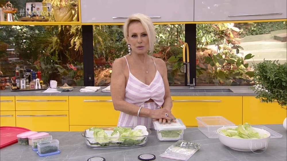 Ana Maria Braga apresentando o Mais Você Ana Maria Braga apresentando o Mais Você