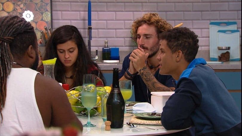 BBB19: Em conversa sobre paredão, participantes revelam votos e Danrley confessa que não vota em mulheres