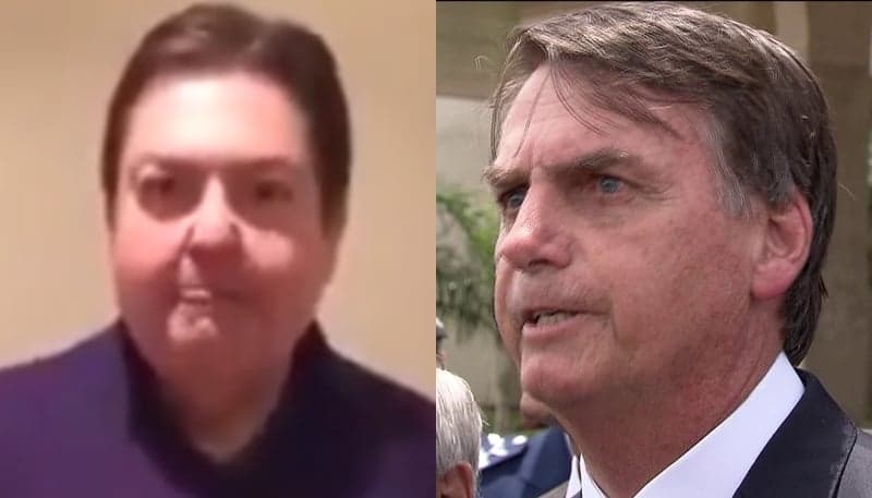 Faustão e Jair Bolsonaro (Foto: Reprodução) Faustão e Jair Bolsonaro (Foto: Reprodução)