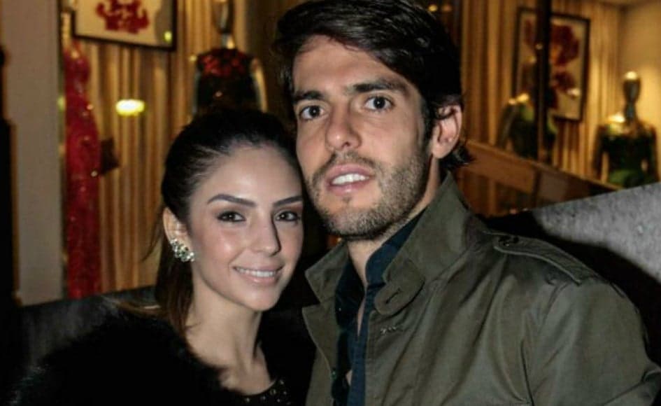 Kaká e a ex-mulher, Carol Celico (Foto: Ag News)