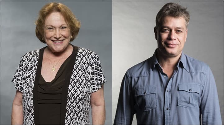 Nicette Bruno e Fábio Assunção deixam o elenco de Éramos Seis. (Foto: Montagem/Divulgação) Nicette Bruno e Fábio Assunção deixam o elenco de Éramos Seis. (Foto: Montagem/Divulgação)