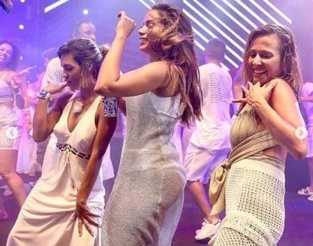 Após passar réveillon com Luisa Mell, Anitta revela que vai mudar hábitos por causa dela